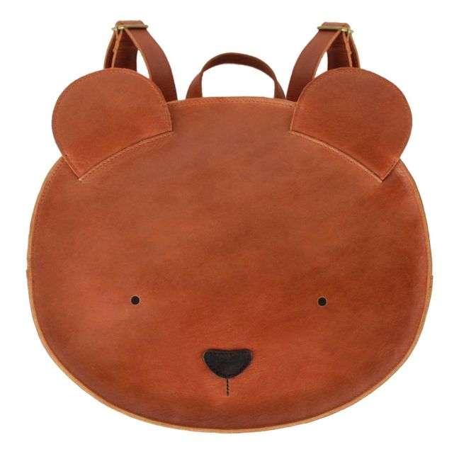 Kapi Leather Backpack  | Cognac