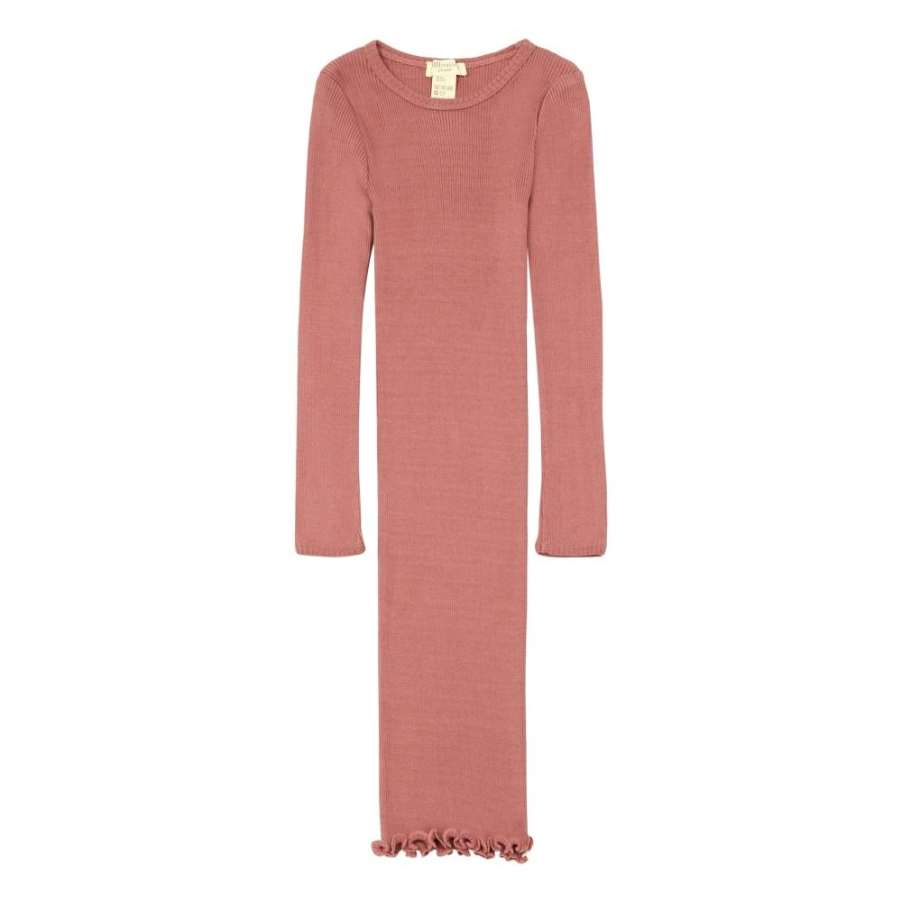 Minimalisma - Robe Soie Bina - Fille - Rouille