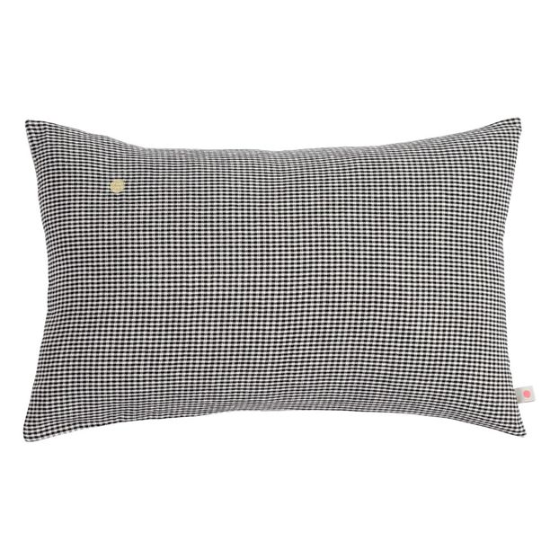 Ernest Pillowcase 40x60cm Caviar La Cerise Sur Le Gateau Design