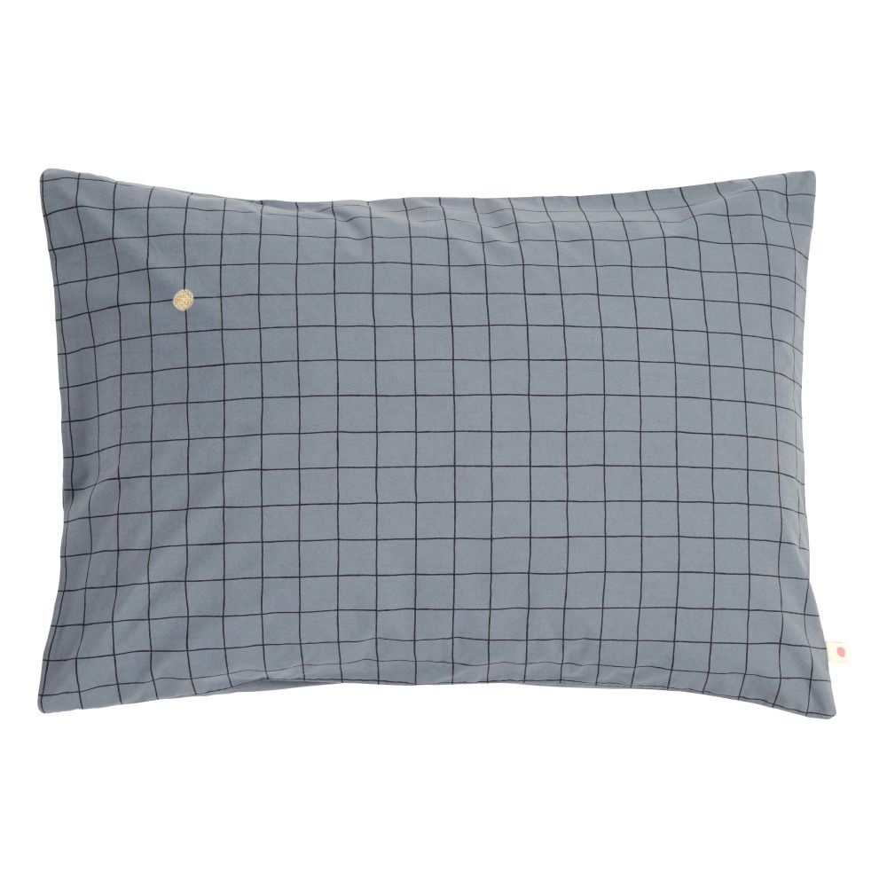 Oscar Pillowcase Dark grey La cerise Oscar Pillowcase Slate grey La cerise