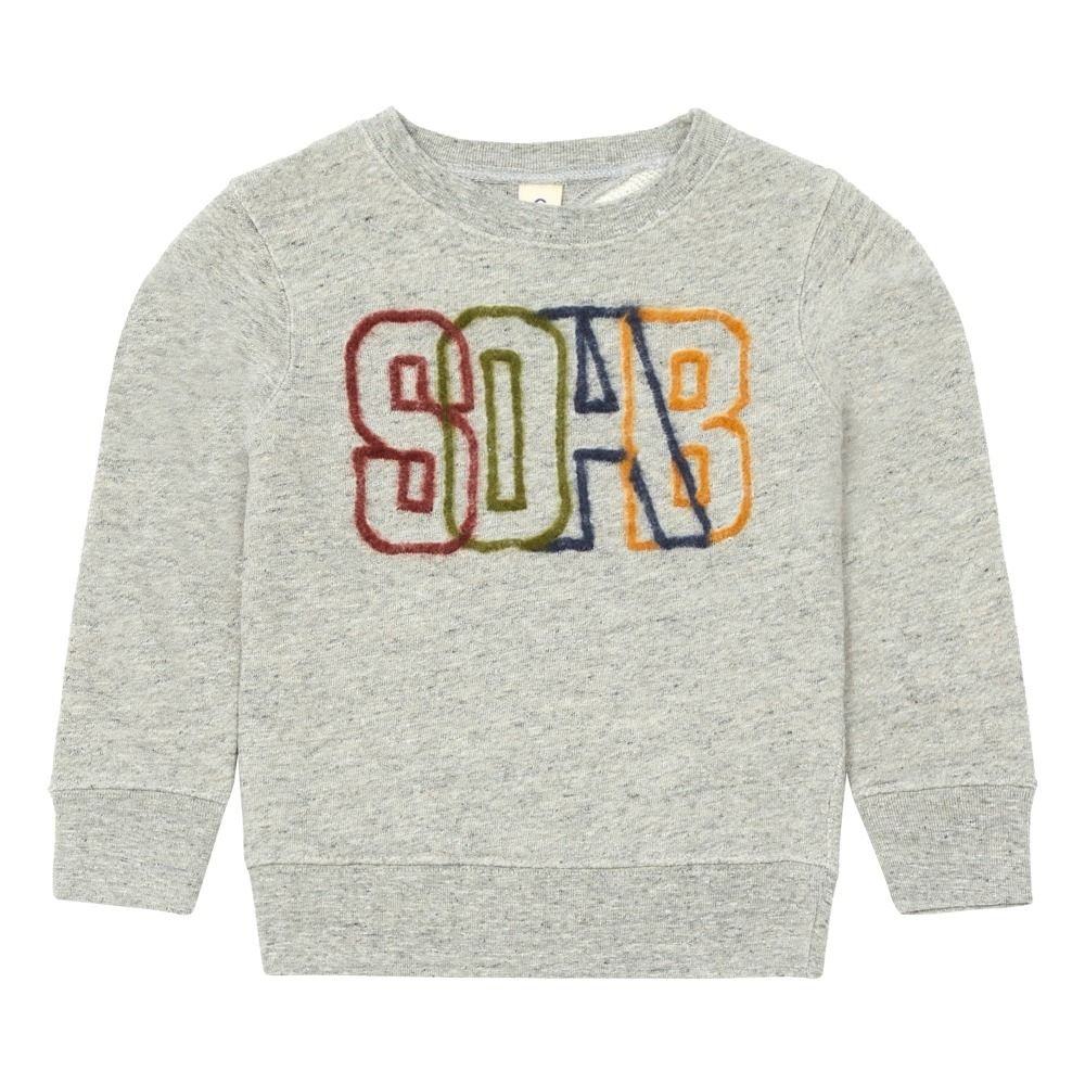Bellerose - Sweat Soar Vixx - Garçon - Gris chiné