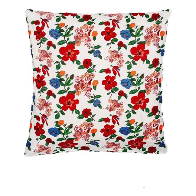 Juego de sábanas de algodón estampado Hibiscus