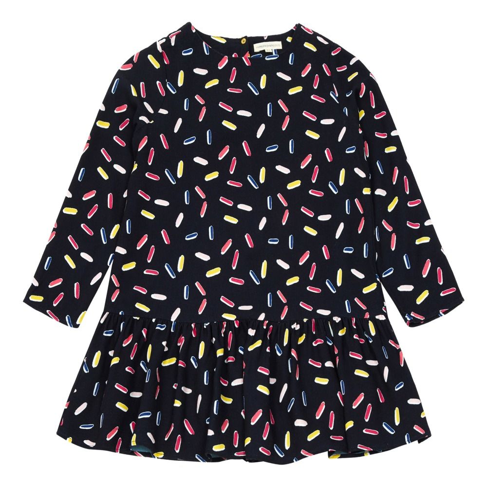 Hundred Pieces - Robe Tic Tac - Fille - Encre