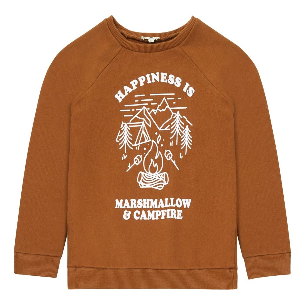 Hundred Pieces - Sweat Campfire - Garçon - Noisette