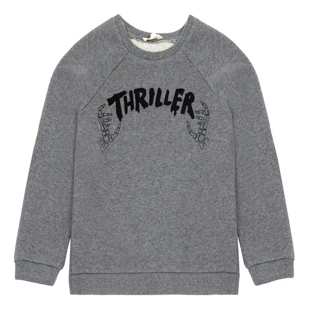 Sudadera Thriller Grigio antracite chino