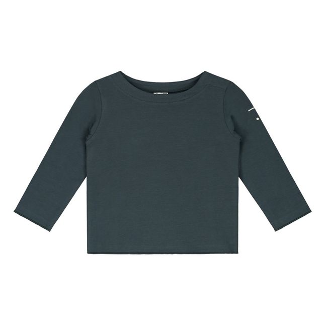 T-shirt Baby Coton Bio | Bleu gris