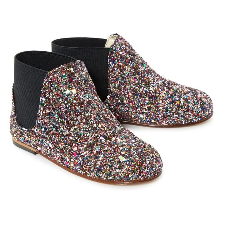 Glitter Chelsea Boots Multicoloured Babywalker Shoes Baby, Children
