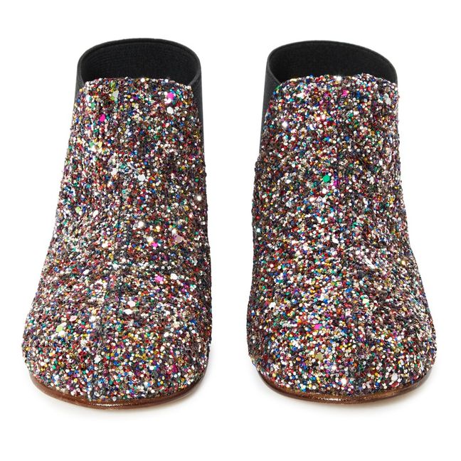Glitter Chelsea Boots | Multicoloured