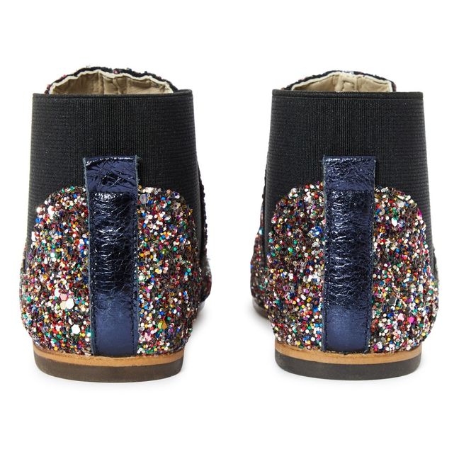 Glitter Chelsea Boots | Multicoloured