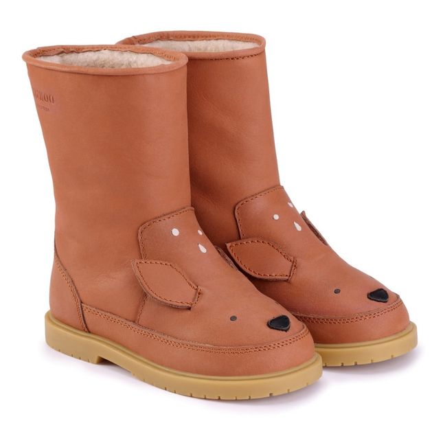 Bottes Fourrées Biches Wadudu | Marron