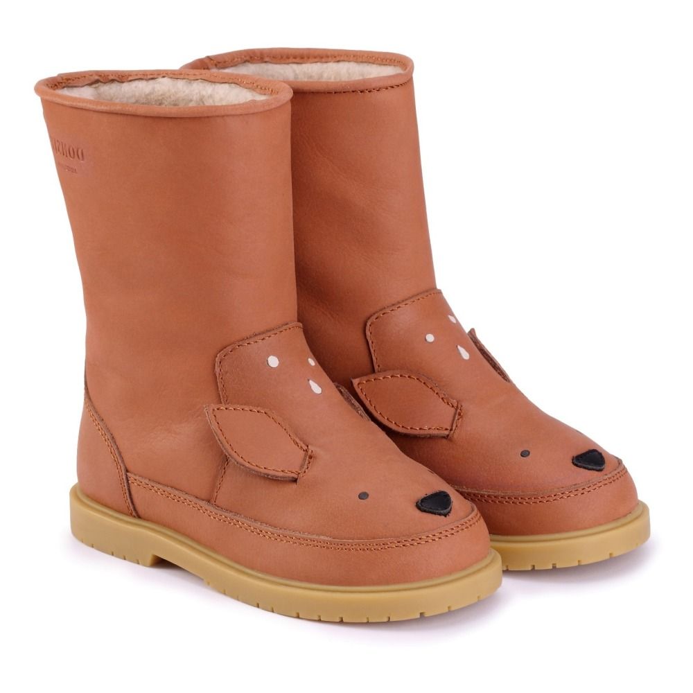 Donsje - Bottes Fourrées Biches Wadudu - Fille - Marron