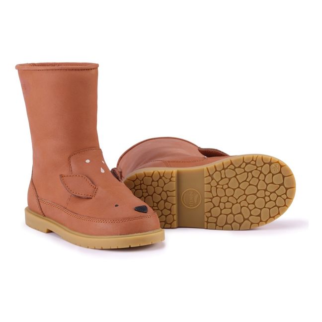 Bottes Fourrées Biches Wadudu | Marron