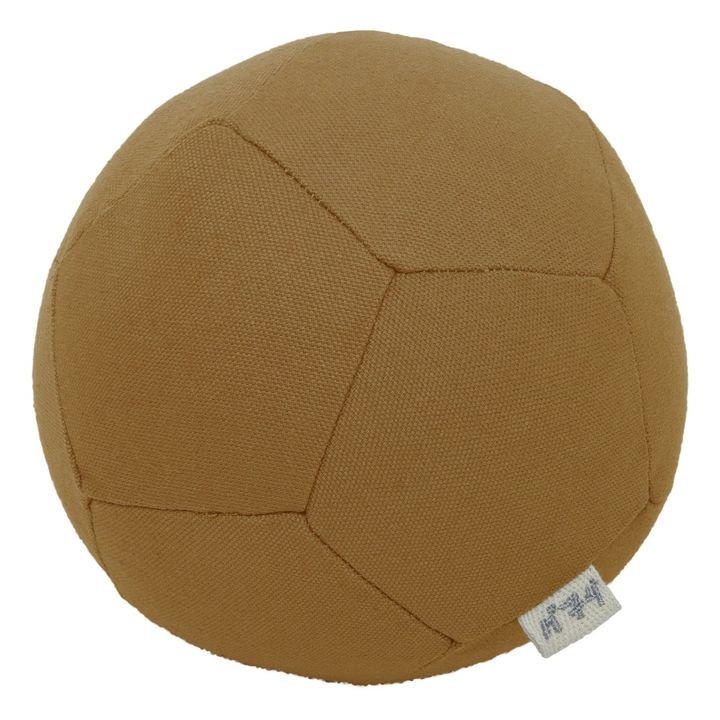 Ball aus Bio-Baumwolle  | Gold S024- Produktbild Nr. 0