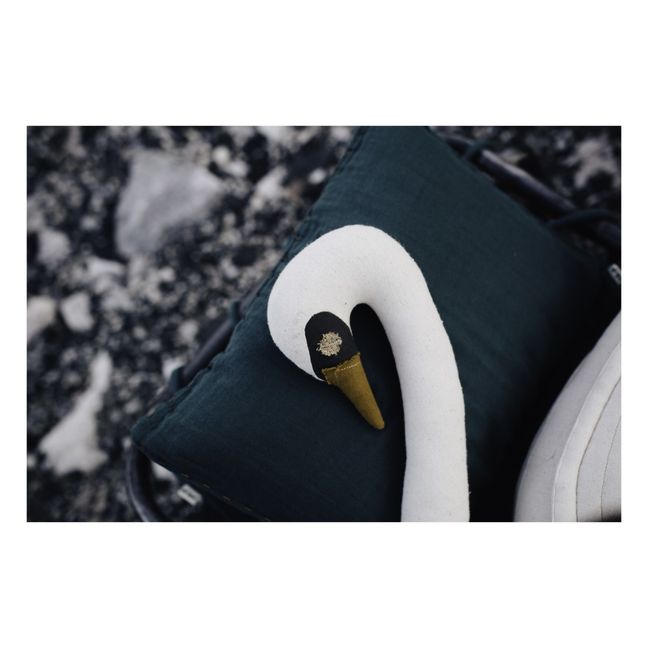 Cojín Cisne de algodón biológico | Natural S000