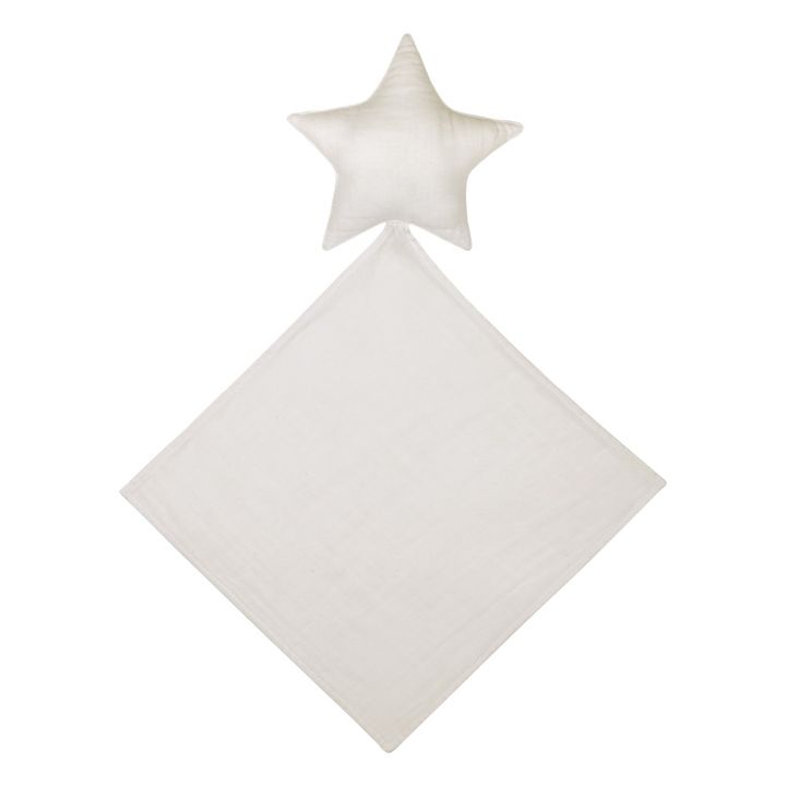 Organic Cotton Star Comforter  | Natural S000- Product image n°0