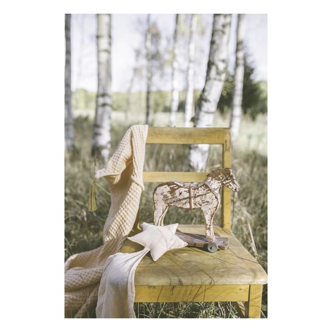 Copertina stella in cotone Bio  | Gold S024