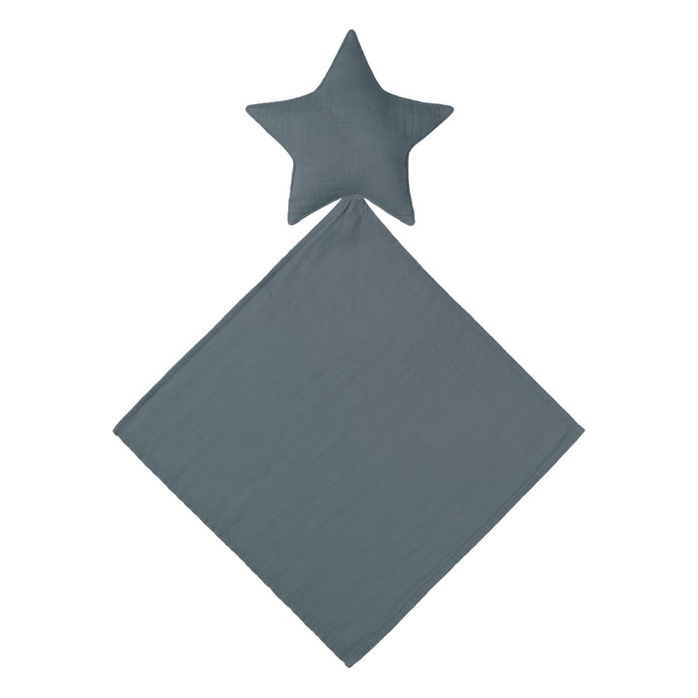 Numero 74 Doudou lange Stern aus Bio-Baumwolle | Ice Blue S032