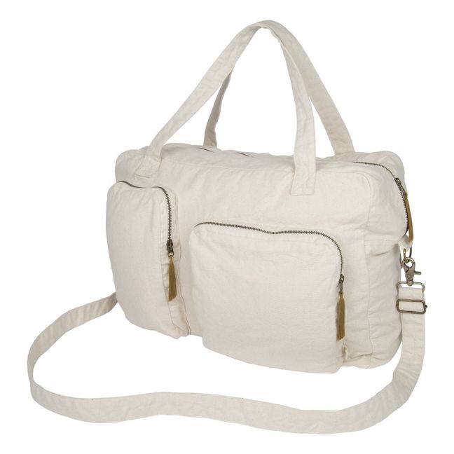 Sac weekender en coton bio | Natural S000