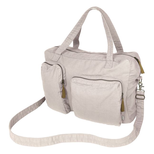 Organic Cotton Weekend Bag  | Powder S018