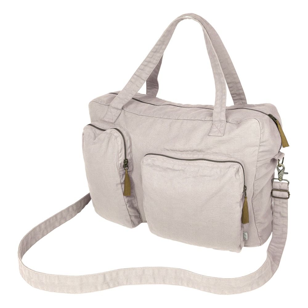 Organic Cotton Weekend Bag | Powder S018