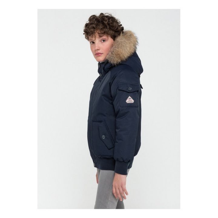 Doudoune Pyrenex Brillante - Taffetas, Fourrure Véritable Amovible, Taille 34, Neuf Sans étiquettes