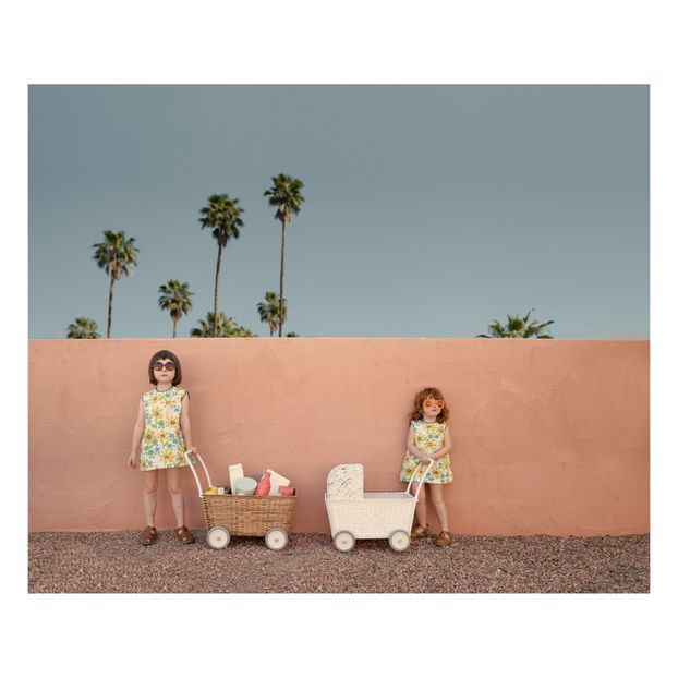 Puppenwagen aus Rattan Olli Ella Spiele und Freizeit Kind Smallable