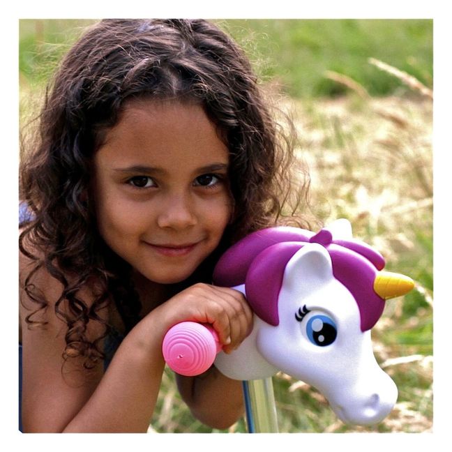 Cabeza de unicornio para el patinete | Blanco
