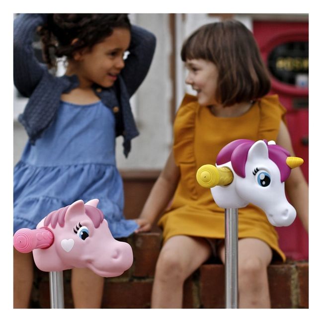 Testa di unicorno per monopattino  | Bianco