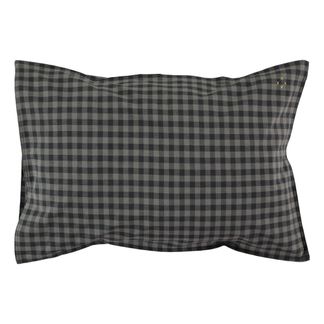 Camomile London Funda de almohada de cuadros Gingham de algodón-listing