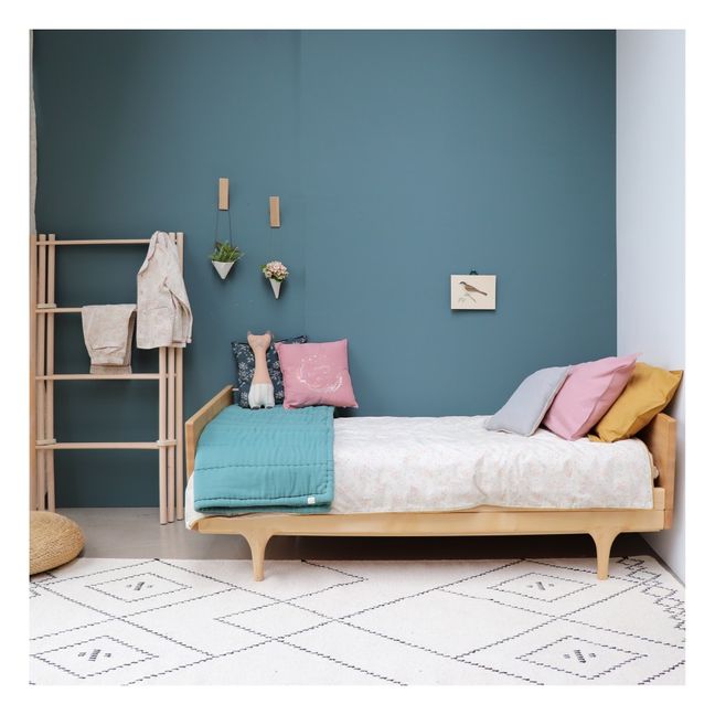 Copripiumino Minako Floral in cotone | Dorato