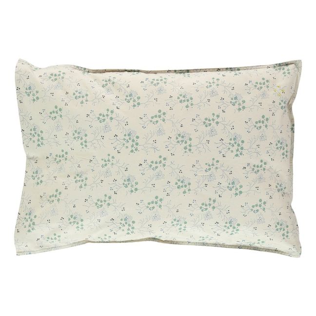 Federa in cotone Minako Floral | Blu