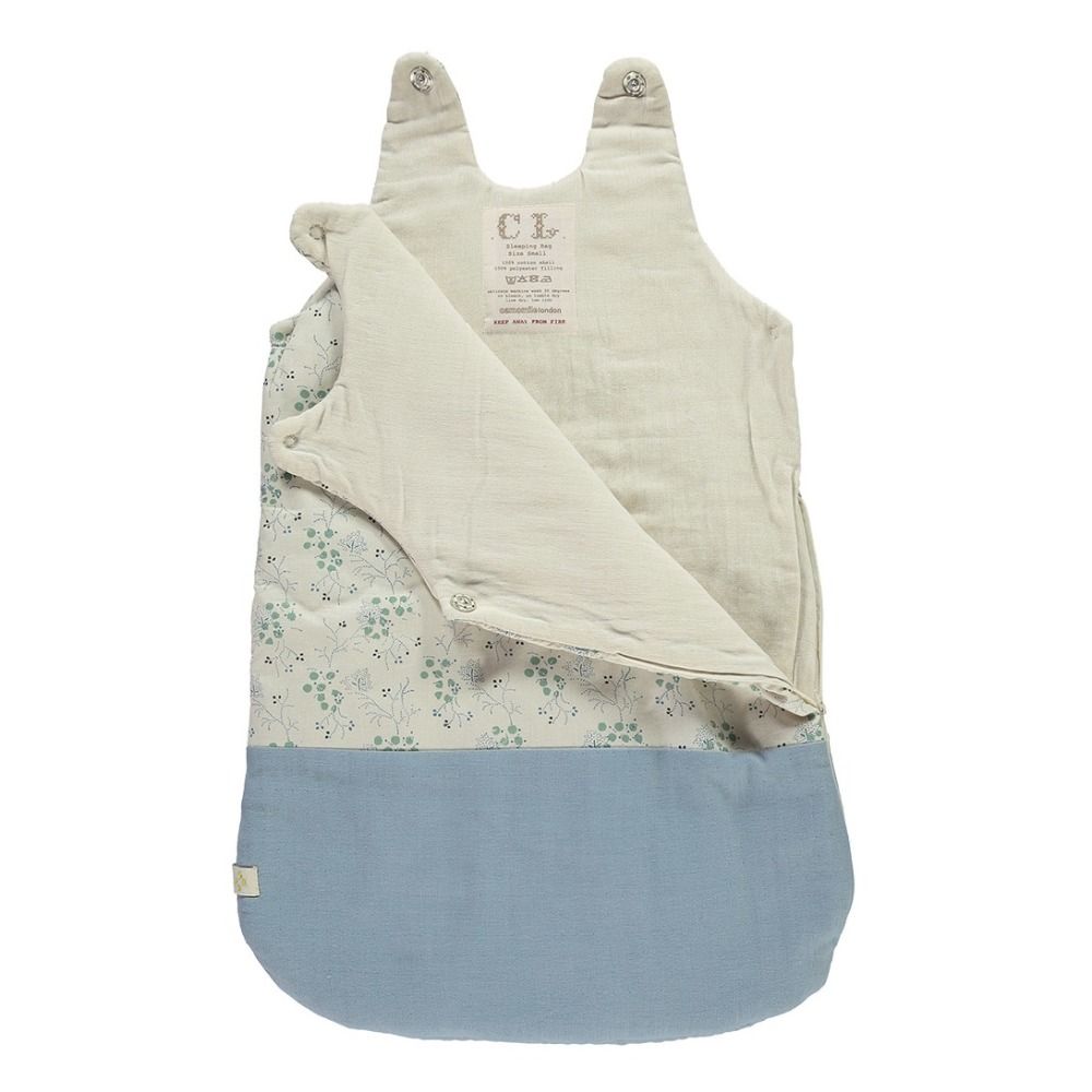 Babyschlafsack Minako aus Baumwolle  Blau- Produktbild Nr. 1