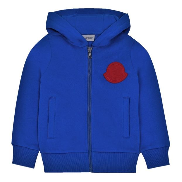 blue moncler hoodie