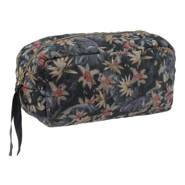 Organic Cotton Quilted Toiletry Bag