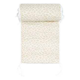 Moumout Protector de cuna de gasa de algodón acolchado, estampado-listing