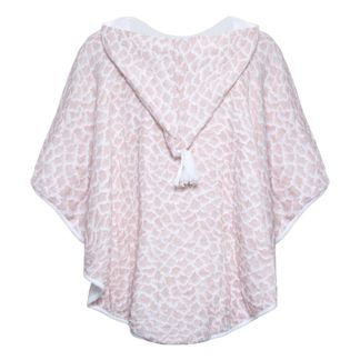 Moumout Poncho infantil de gasa de algodón con capucha, estampado-listing