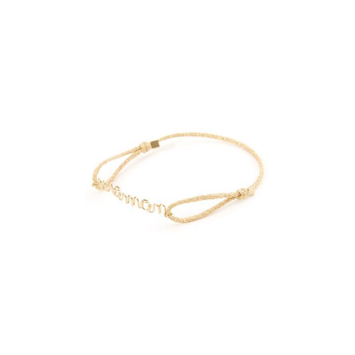 Atelier Paulin Pulsera Maman Ajustable Dorado Smallable