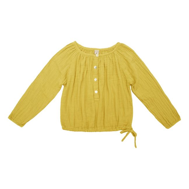 Camicia Maniche Lunghe Naia Sunflower Yellow S028