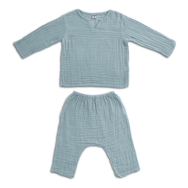 Zac Trousers + Tunisien | Light Blue