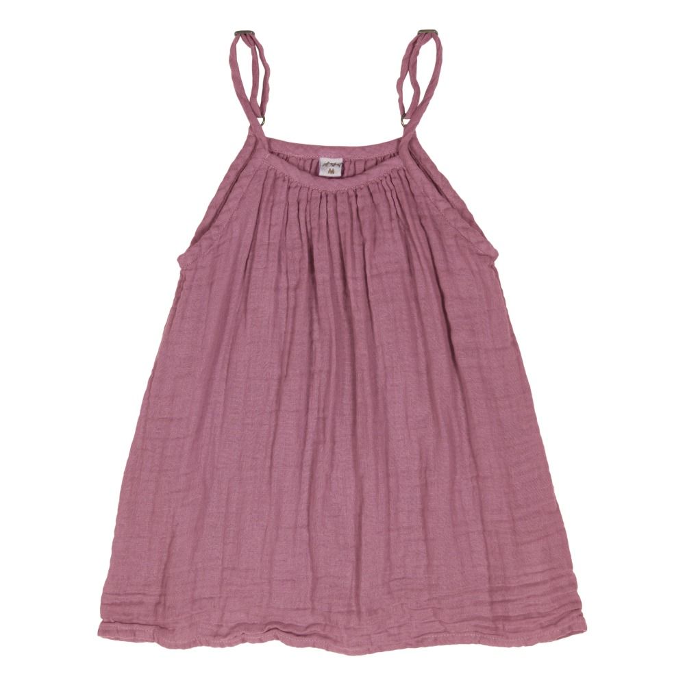 Numero 74 - Robe Coton Bio Mia - Fille - Baobab Rose S042