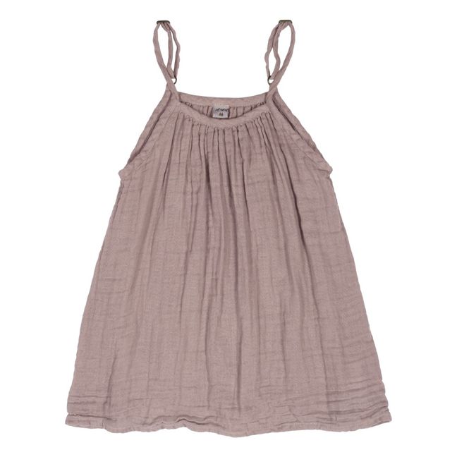 Robe Coton Bio Mia | Dusty Pink S007