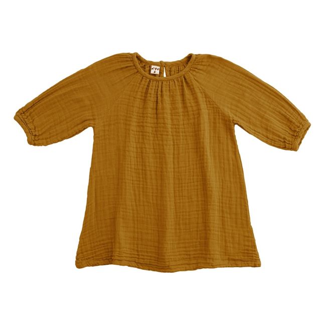 Robe Coton Bio Nina | Gold S024