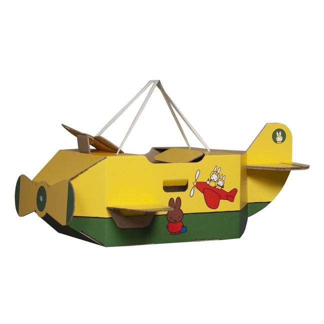 Flugzeug-Kostüm Miffy aus Pappe