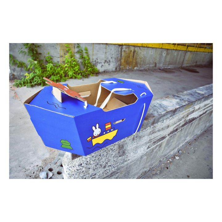 Disfraz de barco Miffy de cartón- Imagen del producto n°3