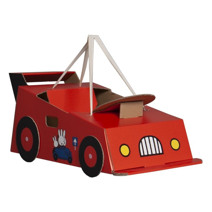 Disfraz de coche Miffy de cartón- Imagen del producto n°0
