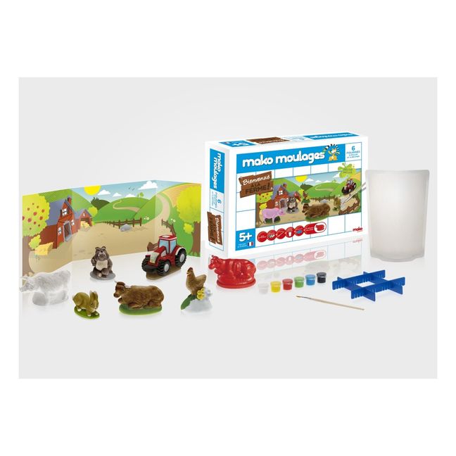 Bauhernhof-Set 6er-Pack