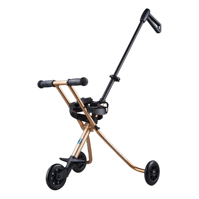 Micro Trike Deluxe - Portabambini ultra compatto | Dorato