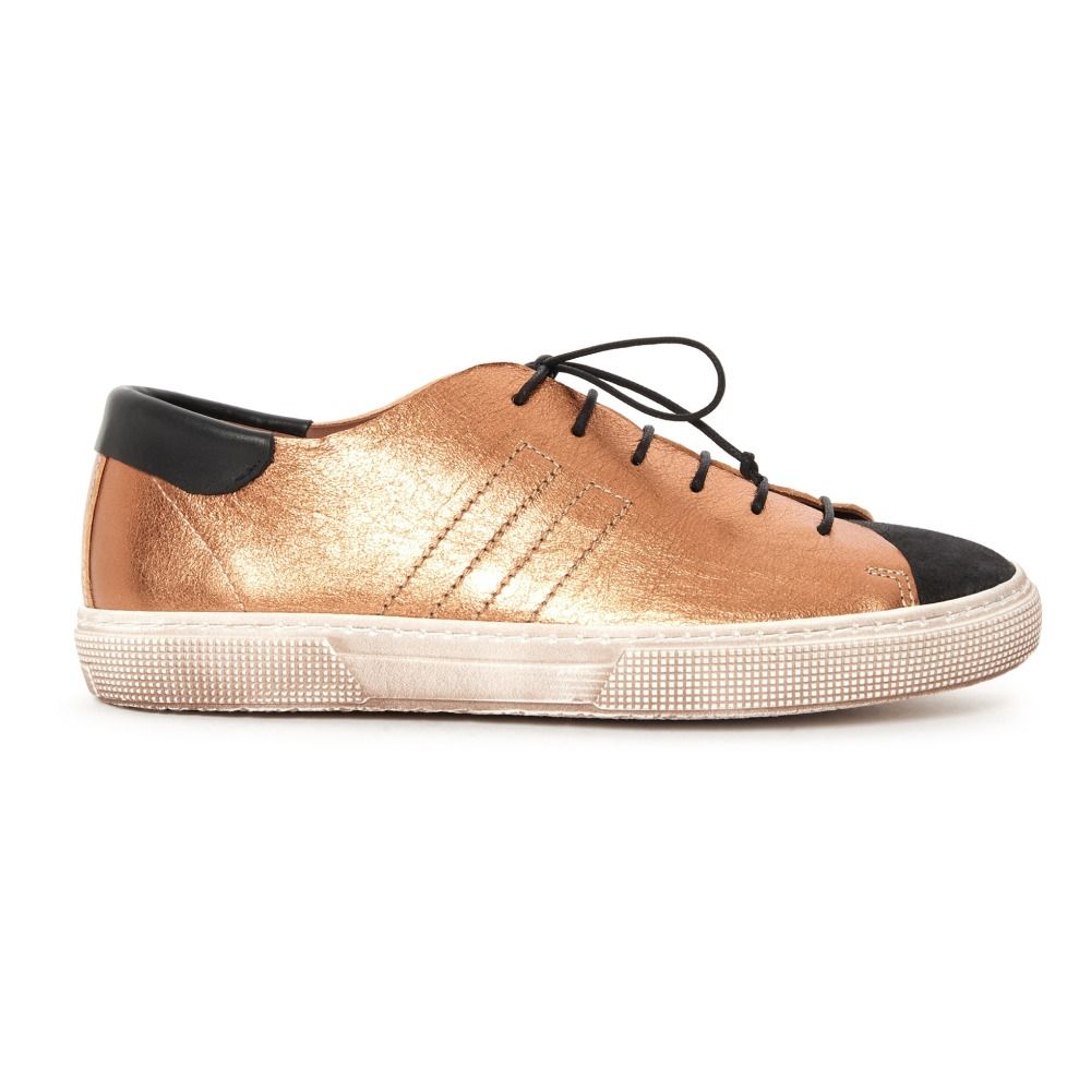 Pèpè - Baskets Bicolores - Fille - Mordoré