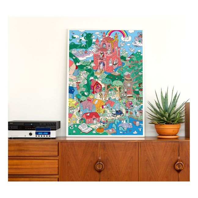 Fantastic Giant Poster with Stickers 100x70xm 