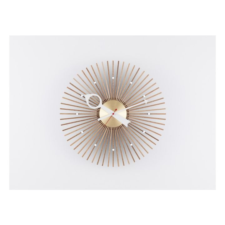 Vitra Popsicle Clock Nelson, 19757 Walnut Smallable